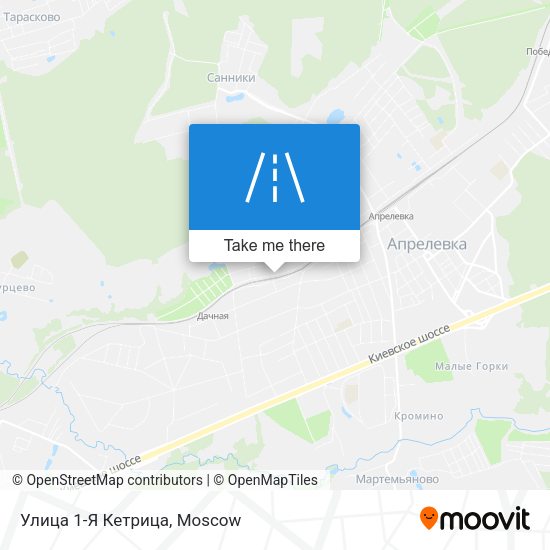 Улица 1-Я Кетрица map