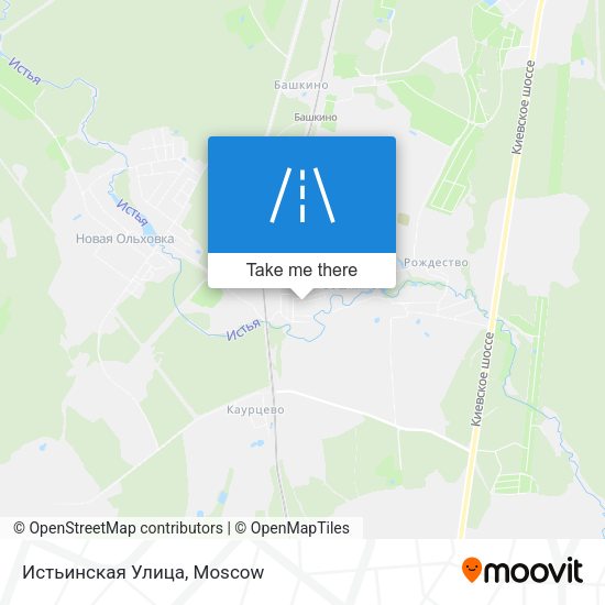 Истьинская Улица map