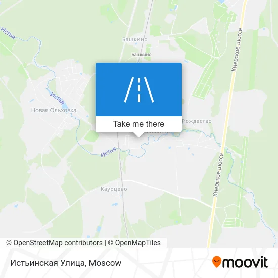 Истьинская Улица map