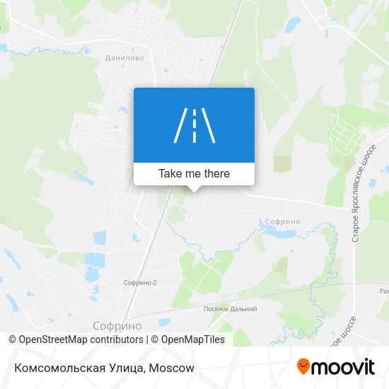 Комсомольская Улица map