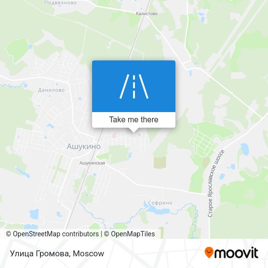 Улица Громова map