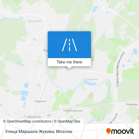 Улица Маршала Жукова map