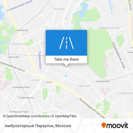 Амбулаторный Переулок map