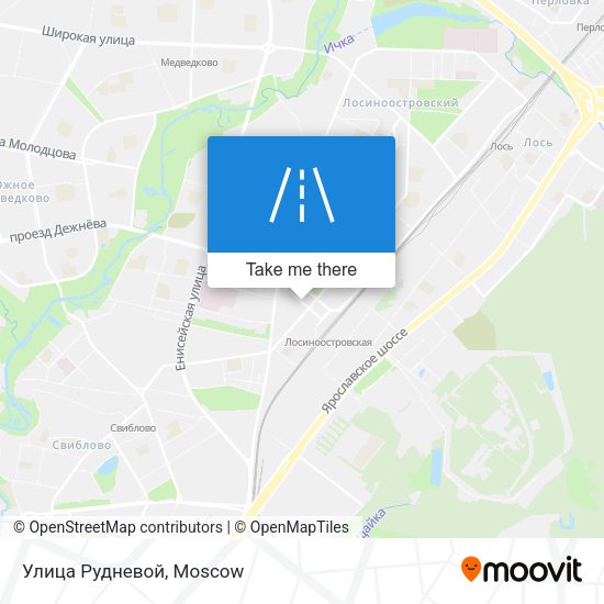 Улица Рудневой map