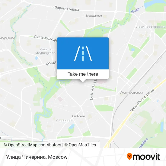 Улица Чичерина map