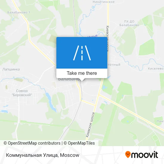 Коммунальная Улица map