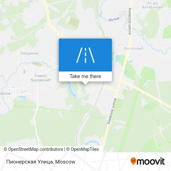 Пионерская Улица map
