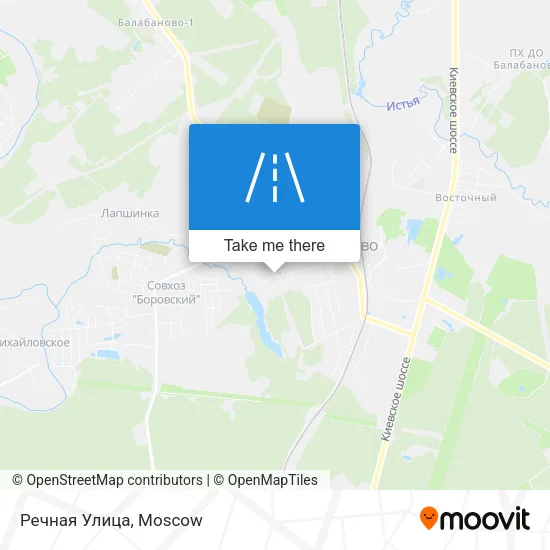 Речная Улица map