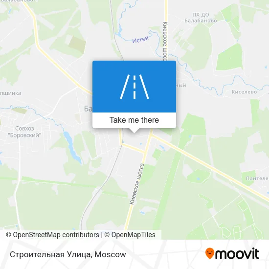 Строительная Улица map