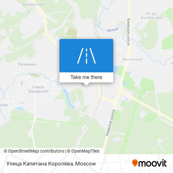 Улица Капитана Королёва map