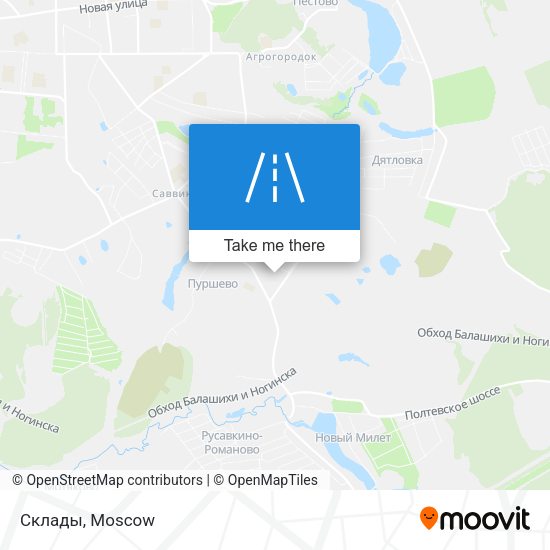 Склады map