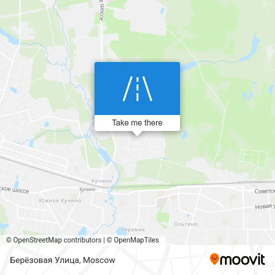 Берёзовая Улица map