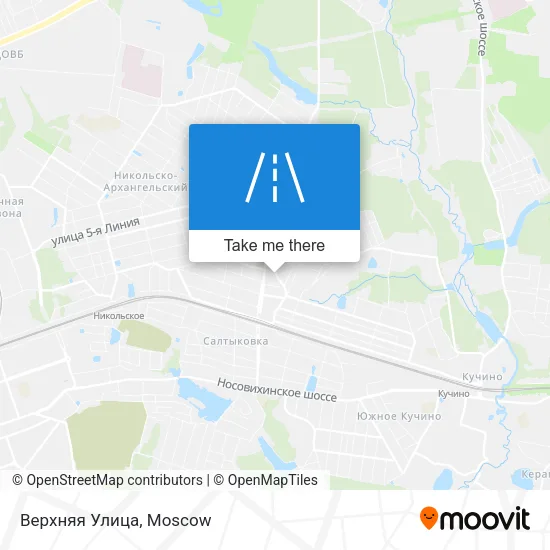 Верхняя Улица map