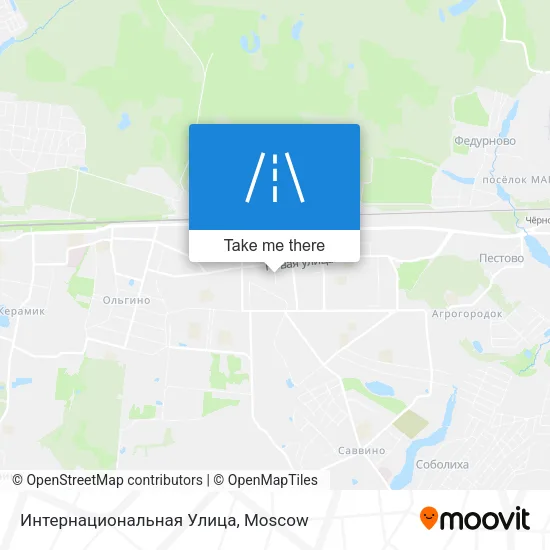 Интернациональная Улица map