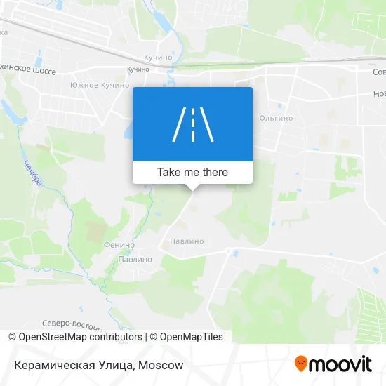 Керамическая Улица map