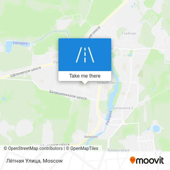 Лётная Улица map