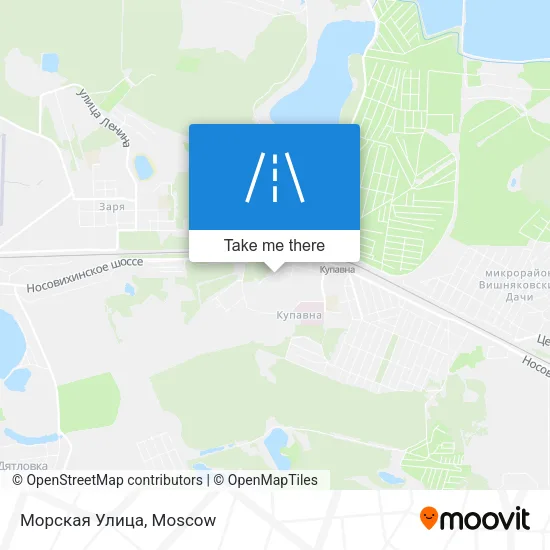 Морская Улица map