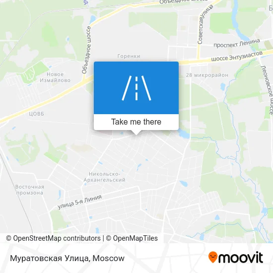 Муратовская Улица map