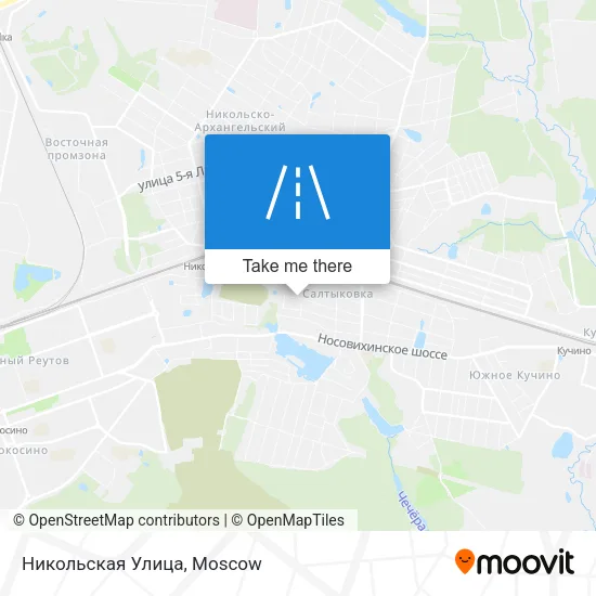 Никольская Улица map