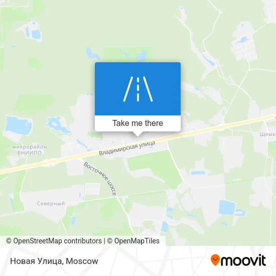 Новая Улица map