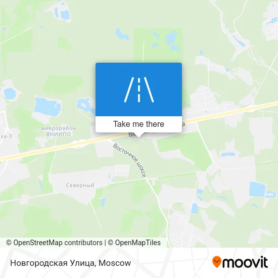 Новгородская Улица map