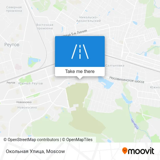 Окольная Улица map