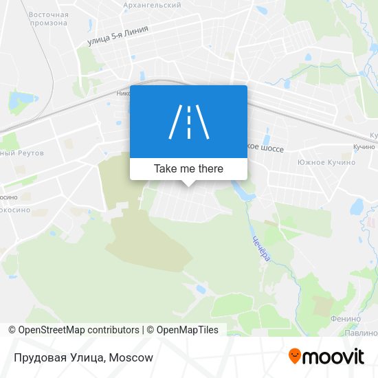 Прудовая Улица map