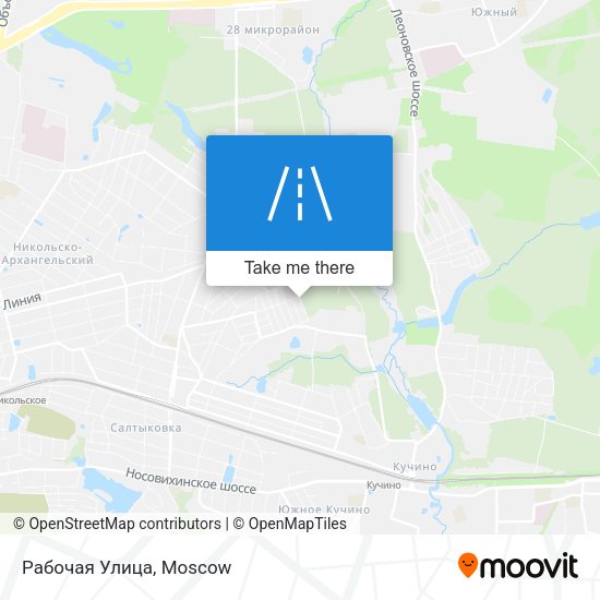 Рабочая Улица map