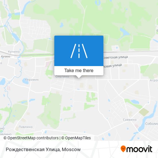 Рождественская Улица map