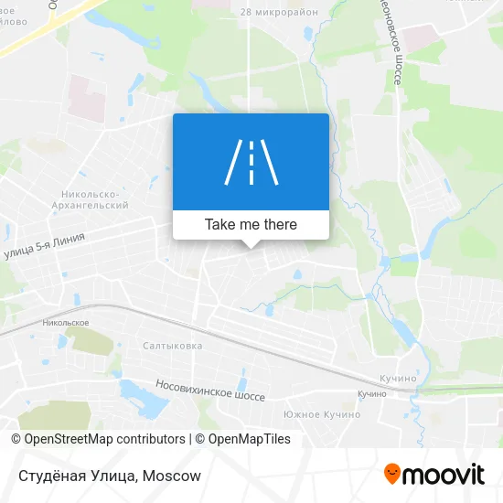 Студёная Улица map