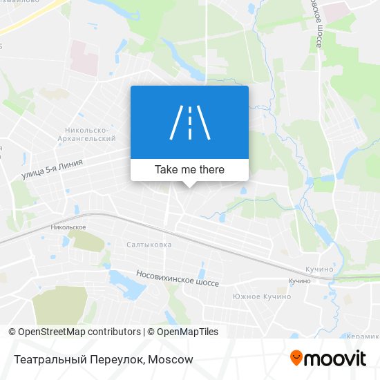 Театральный Переулок map