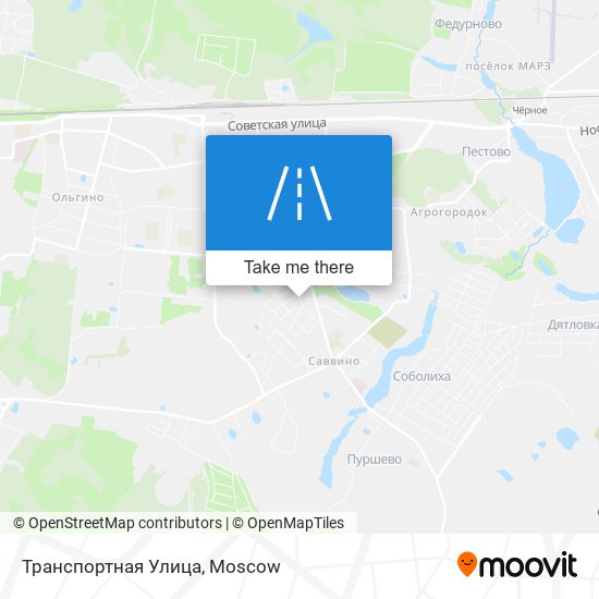 Транспортная Улица map