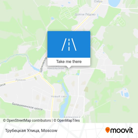 Трубецкая Улица map