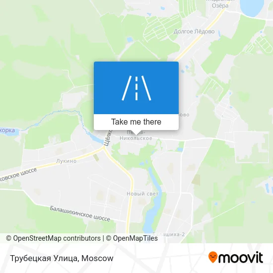 Трубецкая Улица map