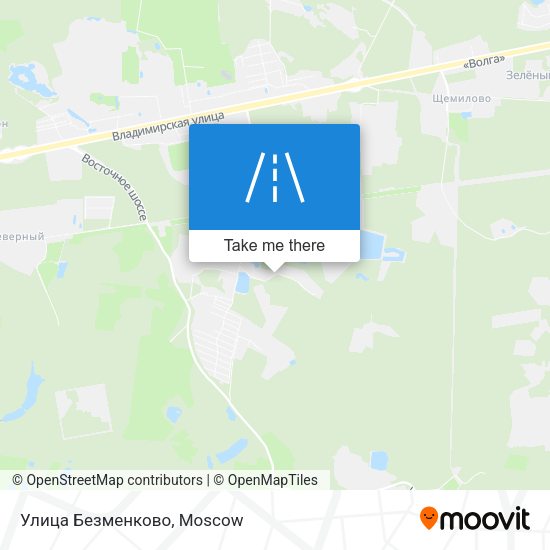 Улица Безменково map