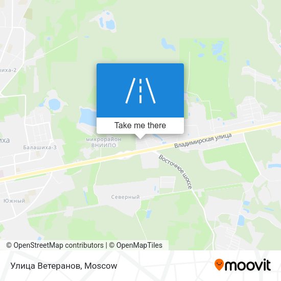 Улица Ветеранов map