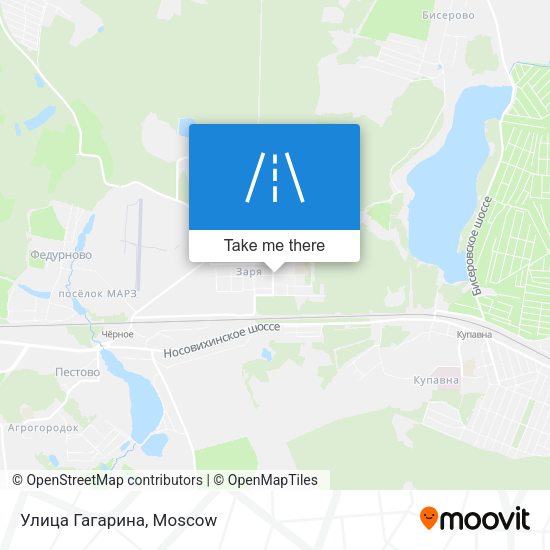 Улица Гагарина map