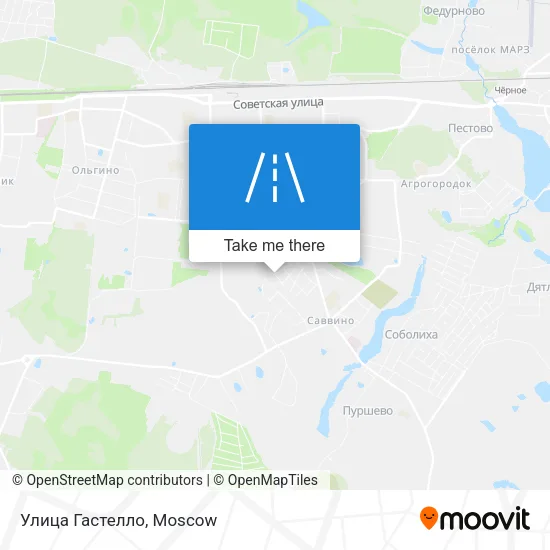 Улица Гастелло map