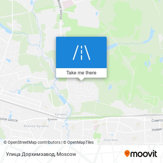 Улица Дорхимзавод map