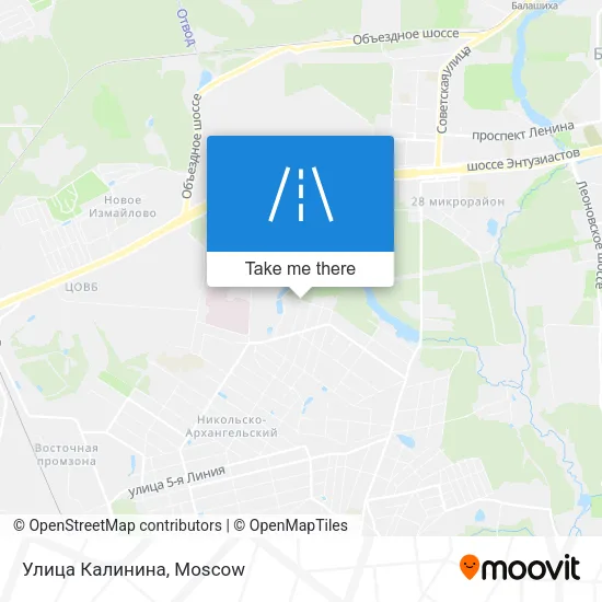 Улица Калинина map