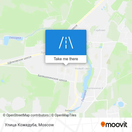 Улица Кожедуба map