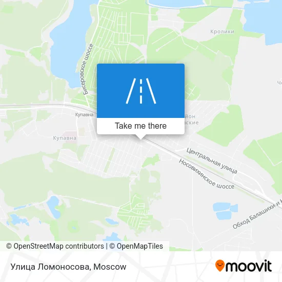 Улица Ломоносова map