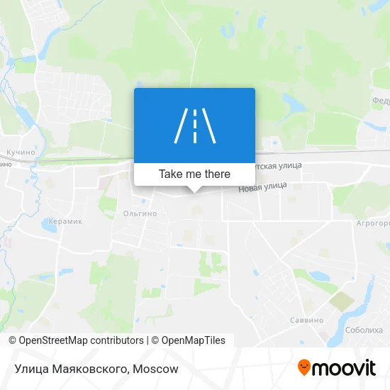 Улица Маяковского map