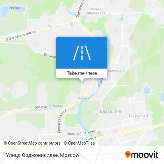 Улица Орджоникидзе map