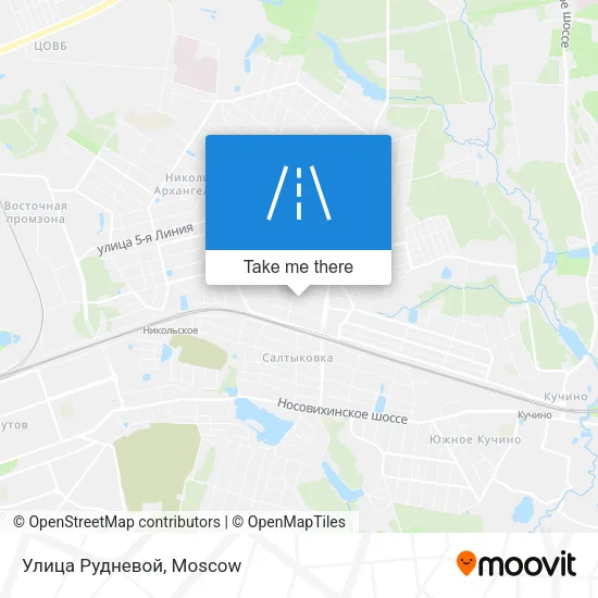 Улица Рудневой map