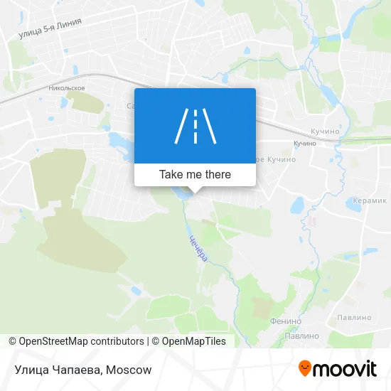 Улица Чапаева map