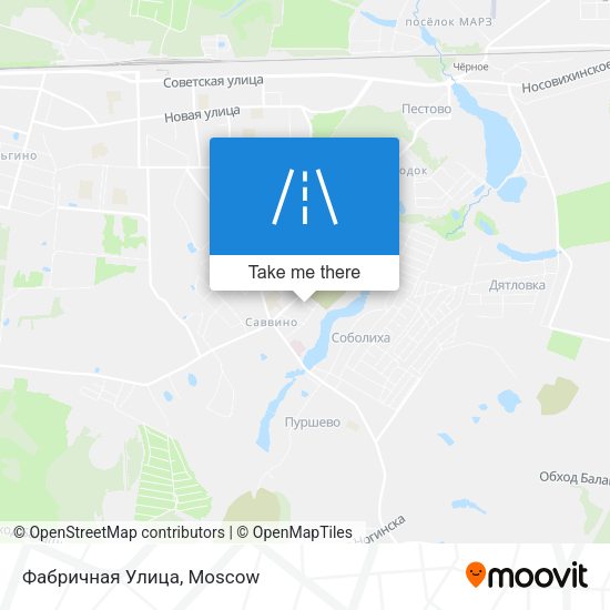 Фабричная Улица map