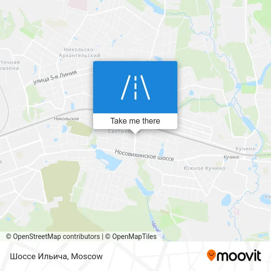 Шоссе Ильича map