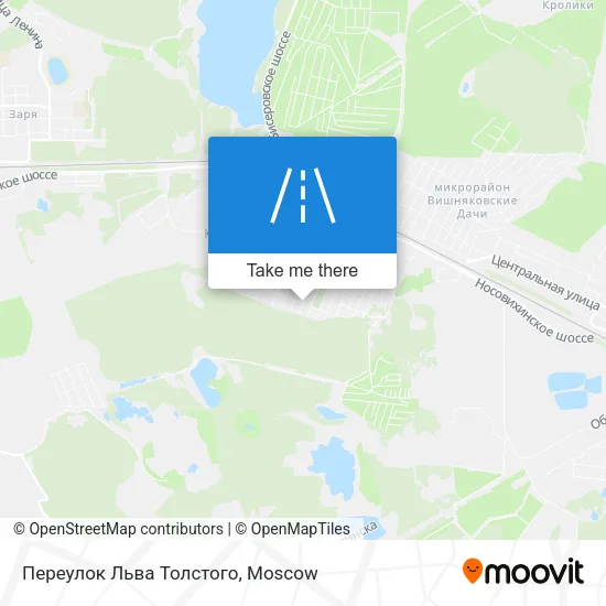 Переулок Льва Толстого map