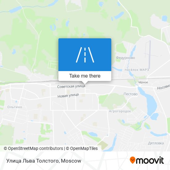 Улица Льва Толстого map